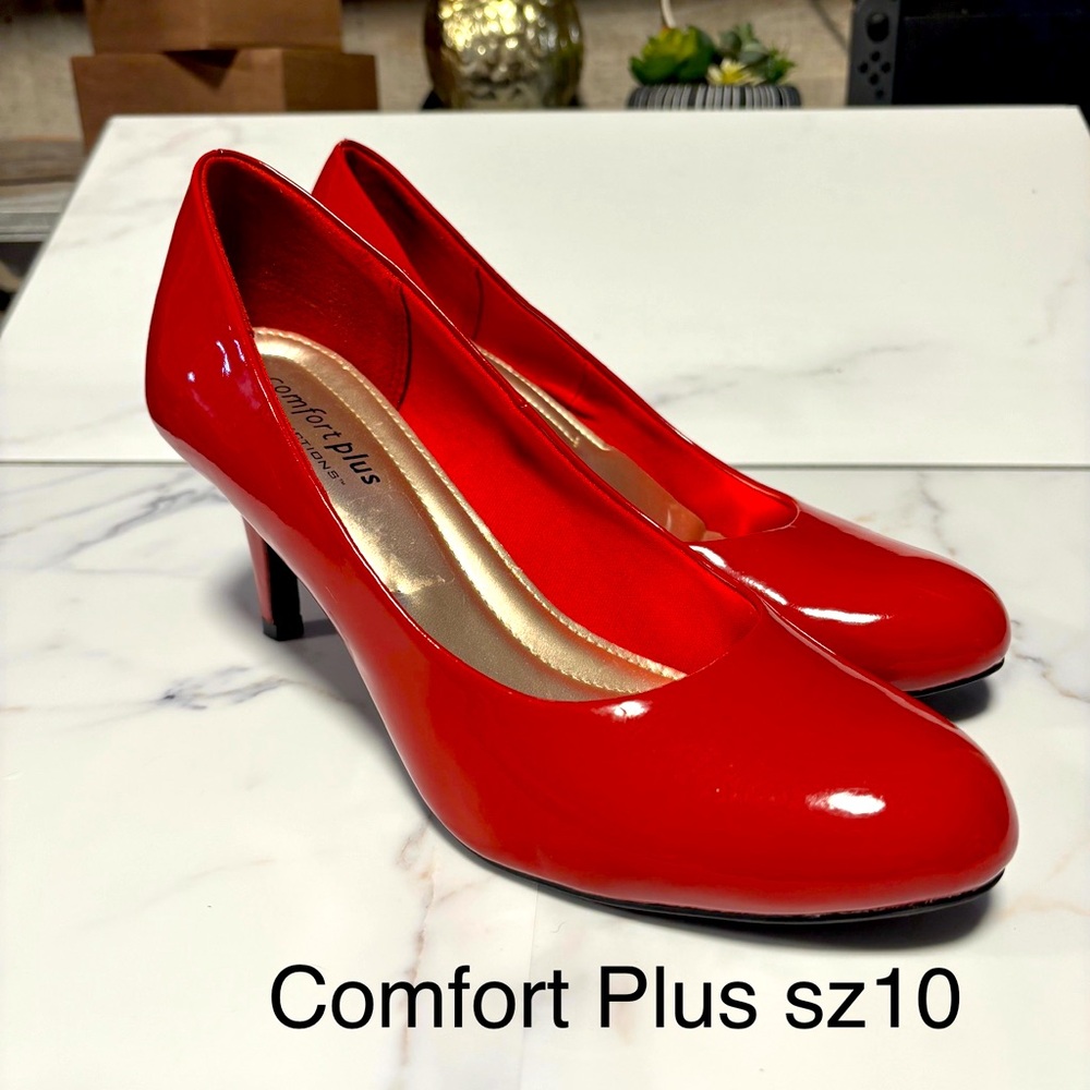 Red heels comfort plus